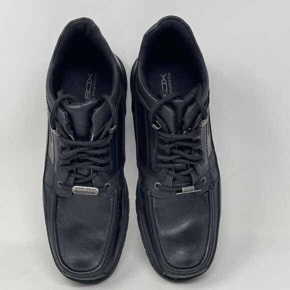Rockport XCS Waterproof Chukka Boots Mens 10 Black Leather Ankle Hiking Work main image 9